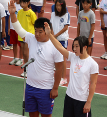 8月23日(日)に開催された陸上競技大会です。